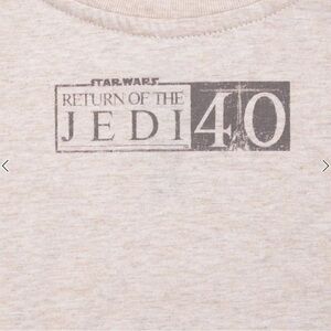 Star Wars Beige 'Return of the Jedi' 40th Anniversary Tee